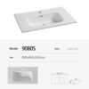 Contemporary Bathroom Sink Countertop 90S - Image 4