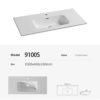 Contemporary Bathroom Sink Countertop 90S - Image 6