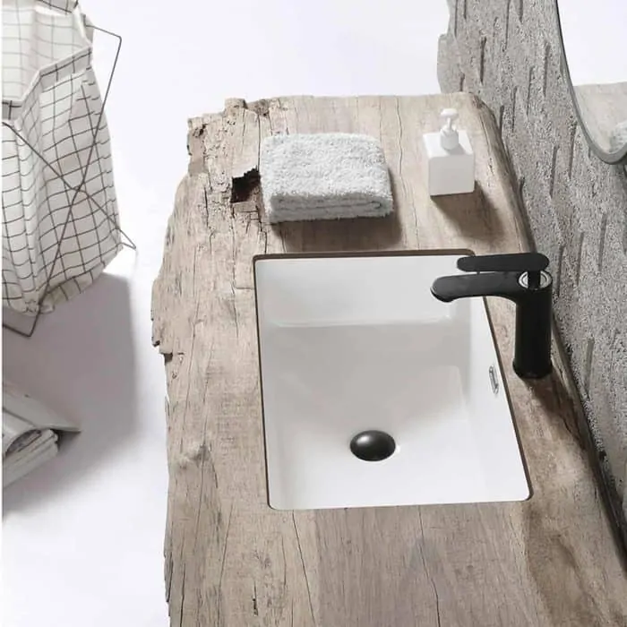 Luxury Undermount Bathroom Sink Rectangle Shape - Bild 7