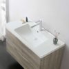 Medium Edge Practical Ceramic Cabinet Basin 50C - Image 2