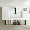 Square Bowl Shape Medium Edge Countertop Basins 40G - Image 2