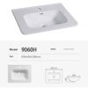 Trendy Washbasin Cabinet Countertop 90H – Image 3