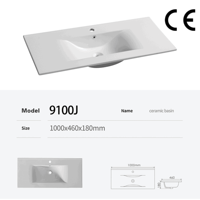 Wave Shape Countertop Wash Basins 90J - Imagen 7