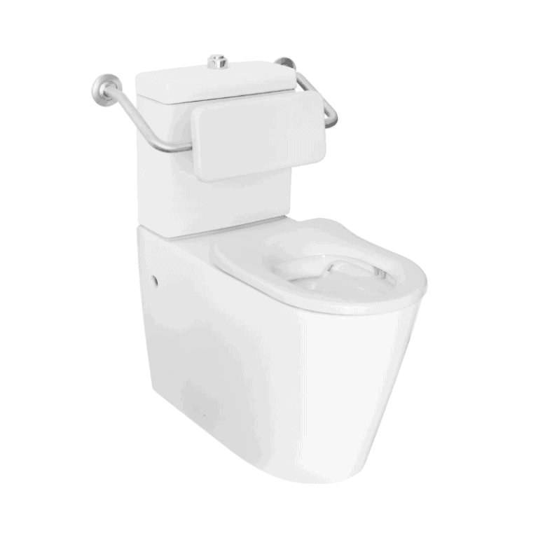 Oceania Standard Big Round Toilet Suites Rimless - صورة 3