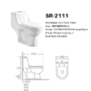 Cheap Washdown One Piece Toilet For Apartment Project - Image 2