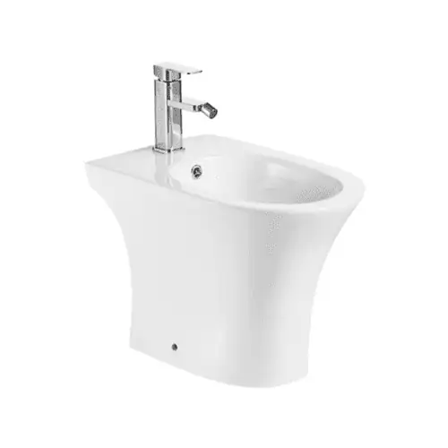 Easy Installation Round Ceramic Floor Mounted Bidet
