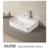 Luxury Big Size Countertop Installing Vessel Sink - Image 3