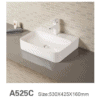 Luxury Big Size Countertop Installing Vessel Sink - Image 4