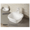 Semi-Recessed Washbasin in Bathroom with Faucet Hole - Image 4