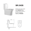 Tornado Dual Flushing Ceramic One Piece Toilet - Image 2