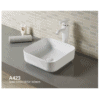 Trendy Slim Edge Square or Rectangular Bathroom Sink - Image 2