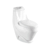 Washdown Vitreous China One Piece Toilet P Trap